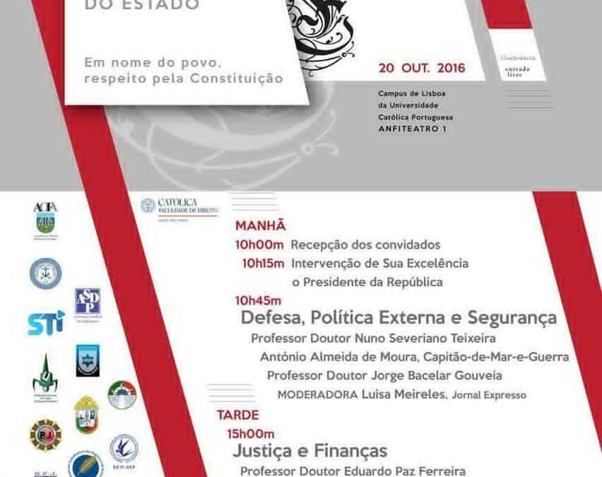 CONFERÊNCIA SOBRE AS FUNÇÕES SOBERANAS DO ESTADO