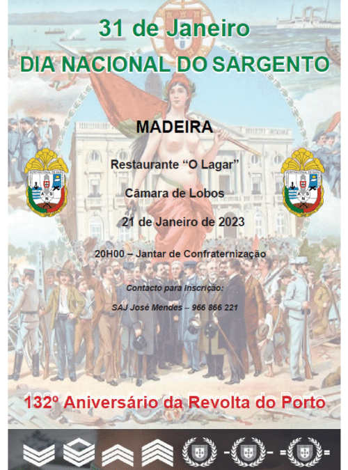 Comemoração do 31 Janeiro – Madeira