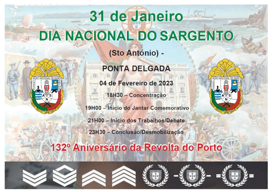Comemoração do 31 Janeiro – Ponta Delgada