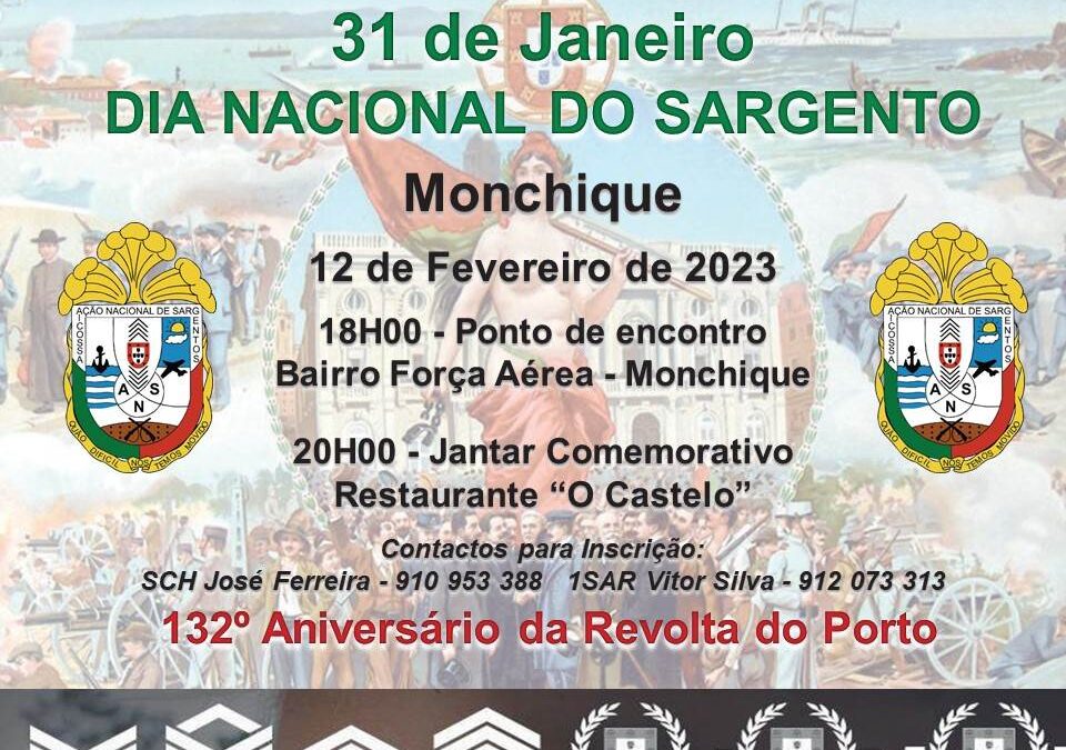 Comemoração do 31 Janeiro – Monchique