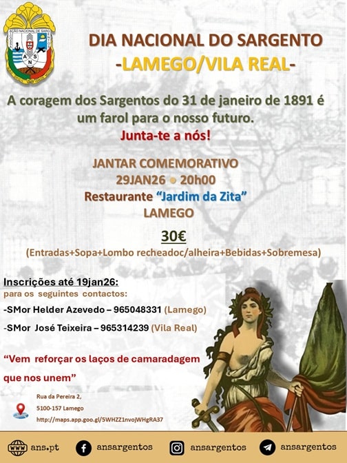Comemoração do 31 Janeiro – Lamego / Vila Real