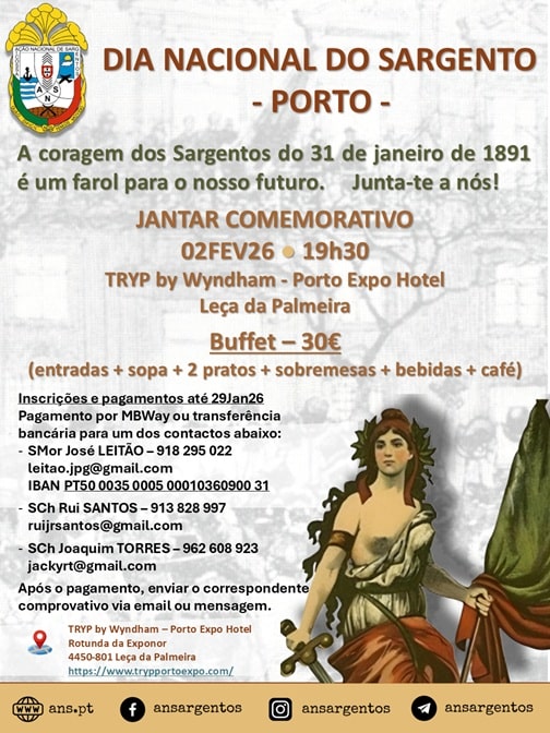 Comemoração do 31 Janeiro – Porto