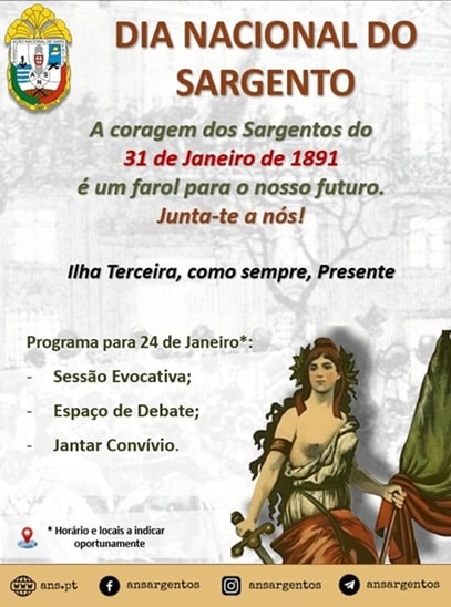 Comemoração do 31 de Janeiro – Terceira, Açores