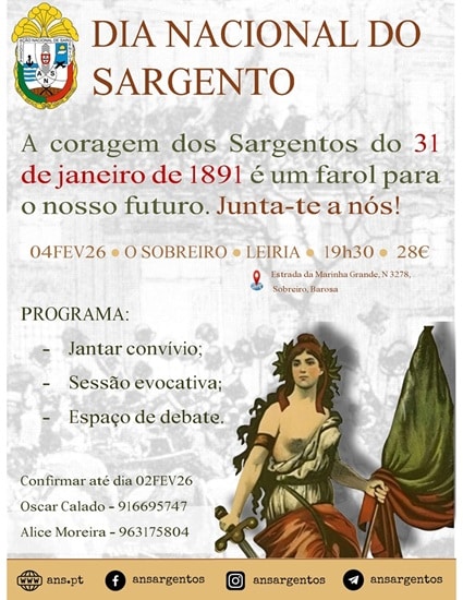 Comemoração do 31 de Janeiro – Leiria / Monte Real