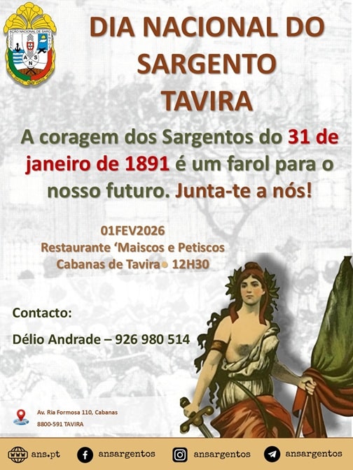 Comemoração do 31 Janeiro – Tavira