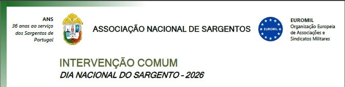 Intervenção Comum do 31 de Janeiro – Dia Nacional do Sargento – 2026